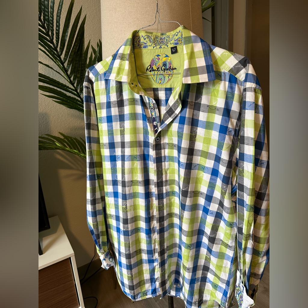 Robert Graham Checkered Button Down